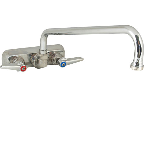 (image for) T&S Brass 1108 FAUCET,3.5"WALL , 12"SPT,LEADFRE